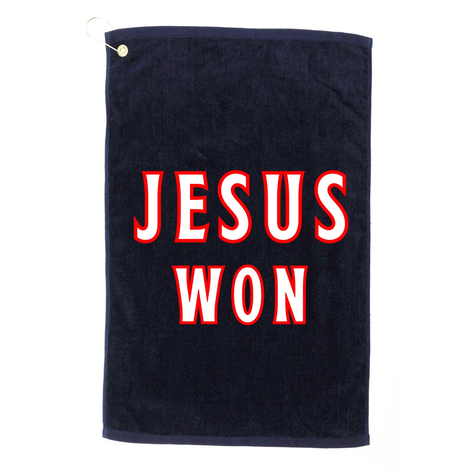 Jesus Won Texas Rangers Golf Towel