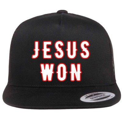 Jesus Won Texas Flatbill Hat