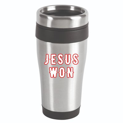 Jesus Won Texas 16oz Travel Tumbler