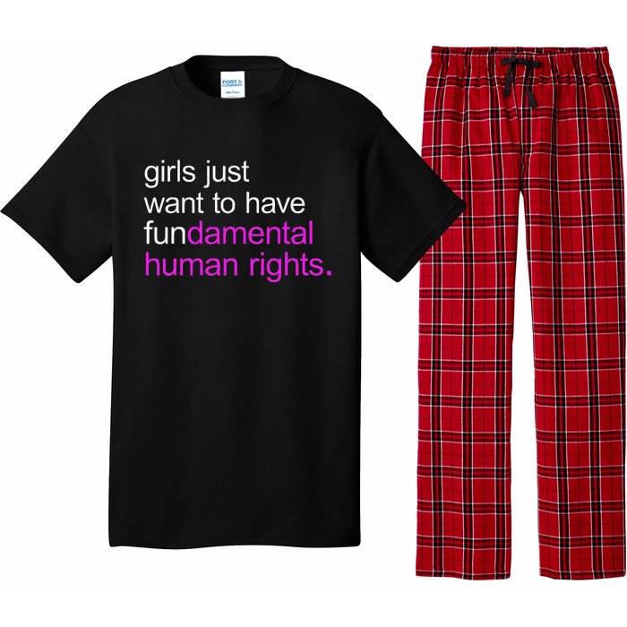 Just Want to Have Fundamental Human Rights Pajama Set