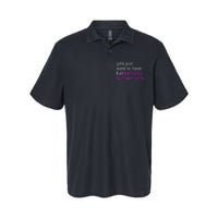 Just Want to Have Fundamental Human Rights Softstyle Adult Sport Polo