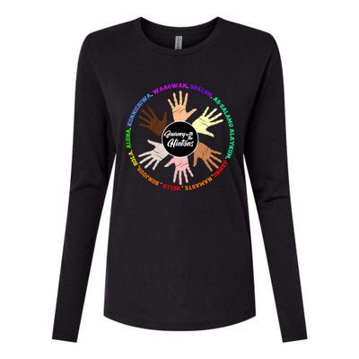 Journey with the Hintons Global Greetings Womens Cotton Relaxed Long Sleeve T-Shirt