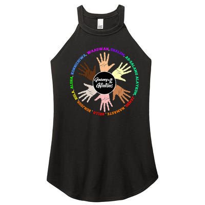 Journey with the Hintons Global Greetings Women’s Perfect Tri Rocker Tank