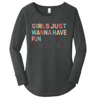 Just Want To Have Fundamental Human Rights Feminist Women's Perfect Tri Tunic Long Sleeve Shirt