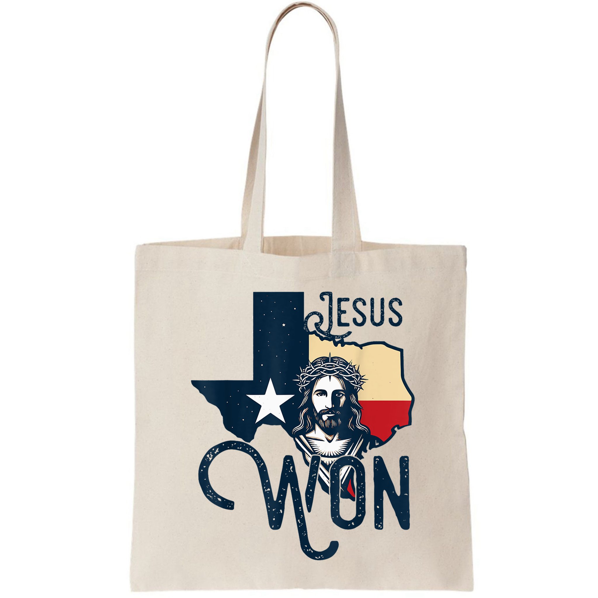 Jesus Won Texas Christianity Religion Jesus Won Texas Bag