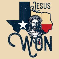 Jesus Won Texas Christianity Religion Jesus Won Texas Zip Tote Bag