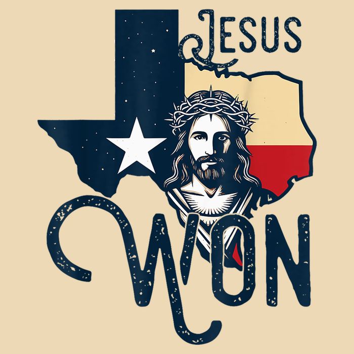 Jesus Won Texas Christianity Religion Jesus Won Texas Zip Tote Bag