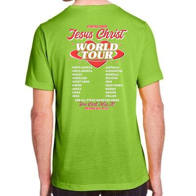 Jesus World Tour Christian Music Faith Concert Adult ChromaSoft Performance T-Shirt