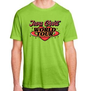 Jesus World Tour Christian Music Faith Concert Adult ChromaSoft Performance T-Shirt