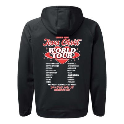 Jesus World Tour Christian Music Faith Concert Performance Fleece Hoodie