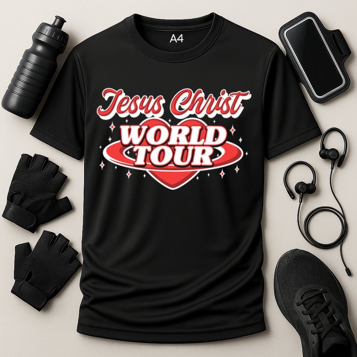 Jesus World Tour Christian Music Faith Concert Performance Shirt