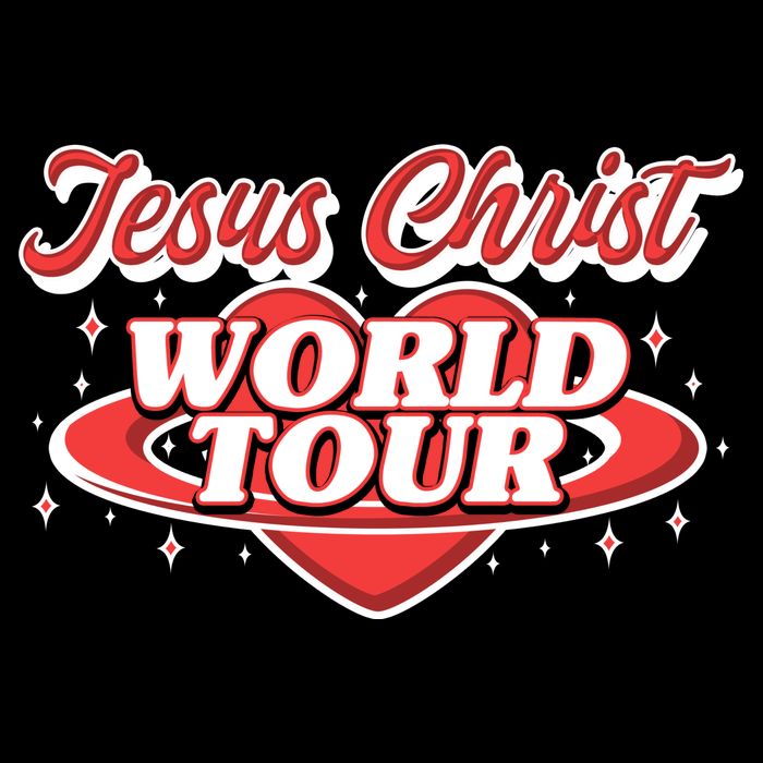 Jesus World Tour Christian Music Faith Concert Performance Shirt