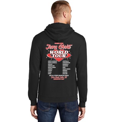 Jesus World Tour Christian Music Faith Concert Hoodie