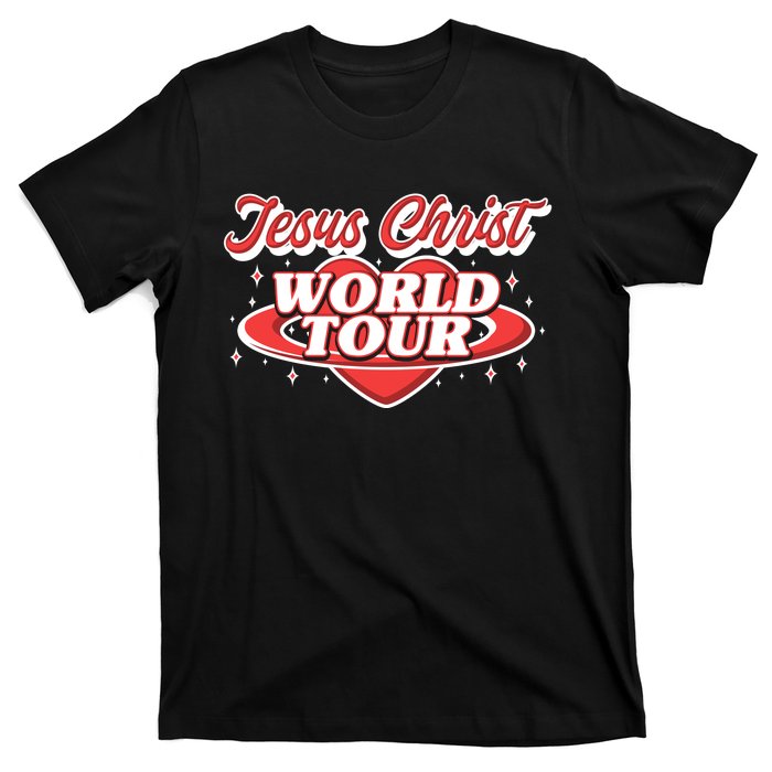 Jesus World Tour Christian Music Faith Concert T-Shirt