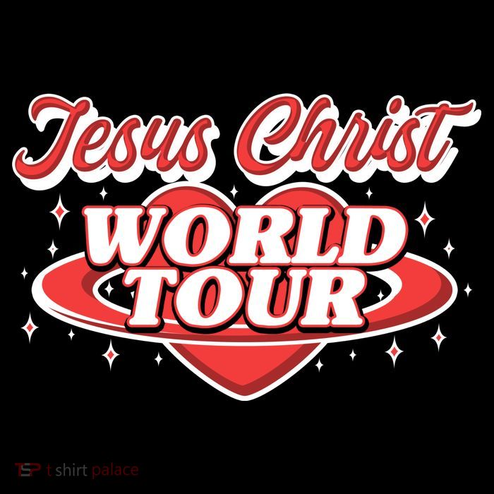 Jesus World Tour Christian Music Faith Concert Backpack