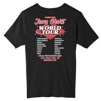 Jesus World Tour Christian Music Faith Concert Tall Fusion ChromaSoft Performance T-Shirt