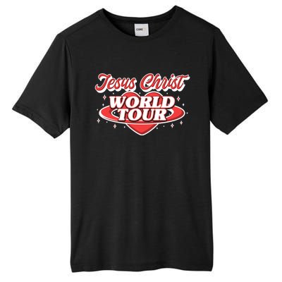 Jesus World Tour Christian Music Faith Concert Tall Fusion ChromaSoft Performance T-Shirt