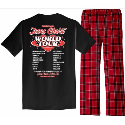 Jesus World Tour Christian Music Faith Concert Pajama Set