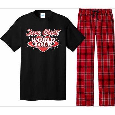 Jesus World Tour Christian Music Faith Concert Pajama Set