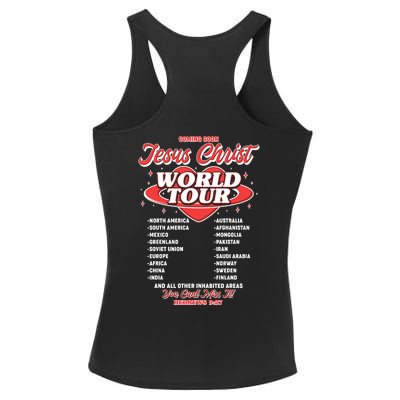 Jesus World Tour Christian Music Faith Concert Ladies PosiCharge Competitor Racerback Tank