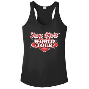 Jesus World Tour Christian Music Faith Concert Ladies PosiCharge Competitor Racerback Tank