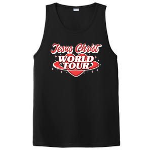 Jesus World Tour Christian Music Faith Concert PosiCharge Competitor Tank