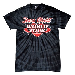 Jesus World Tour Christian Music Faith Concert Tie-Dye T-Shirt