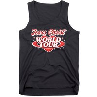 Jesus World Tour Christian Music Faith Concert Tank Top