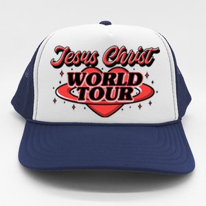 Jesus World Tour Christian Music Faith Concert Trucker Hat