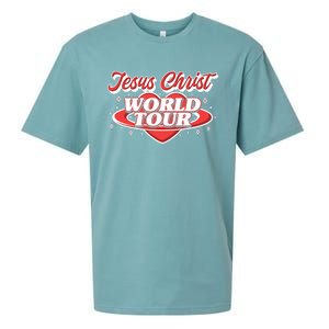 Jesus World Tour Christian Music Faith Concert Sueded Cloud Jersey T-Shirt