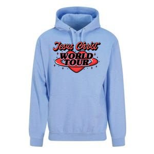 Jesus World Tour Christian Music Faith Concert Unisex Surf Hoodie