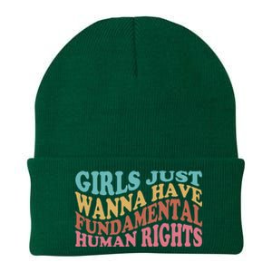 Just Want to Have Fundamental Human Rights Feminist Knit Cap Winter Beanie