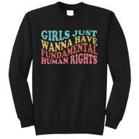 Just Want to Have Fundamental Human Rights Feminist Sweatshirt