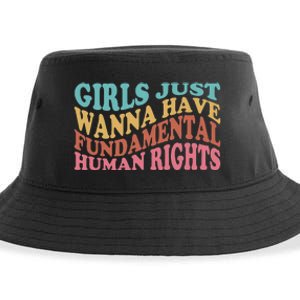 Just Want to Have Fundamental Human Rights Feminist Sustainable Bucket Hat