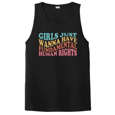 Just Want to Have Fundamental Human Rights Feminist PosiCharge Competitor Tank