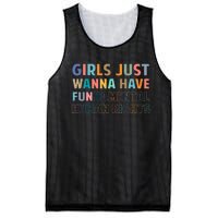 Just Want To Have Fundamental Human Rights Feminist Mesh Reversible Basketball Jersey Tank