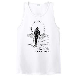 Just Want To Hike Hiking PosiCharge Competitor Tank