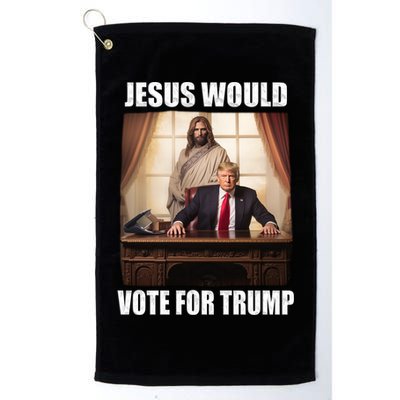Jesus Would Votes For Trump 2024 Election Gift Golf Towel