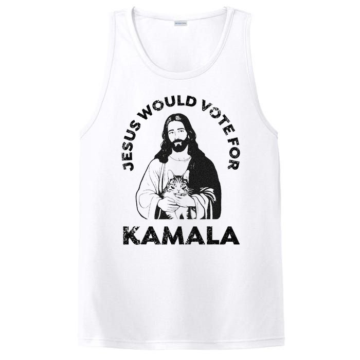 Jesus Would Vote For Kamala Harris Walz 2024 PosiCharge Competitor Tank