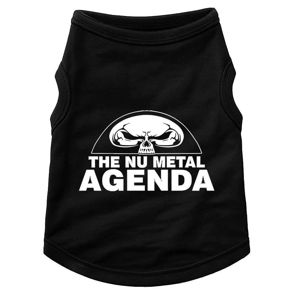Justin Whang Wearing The Nu Metal Agenda Doggie Tank