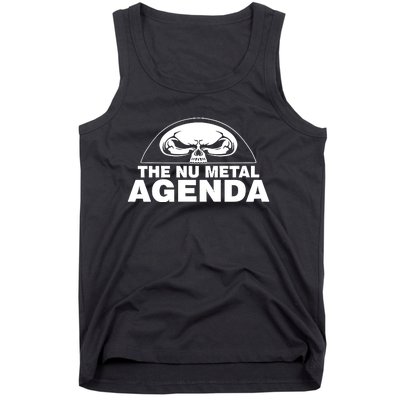 Justin Whang Wearing The Nu Metal Agenda Tank Top