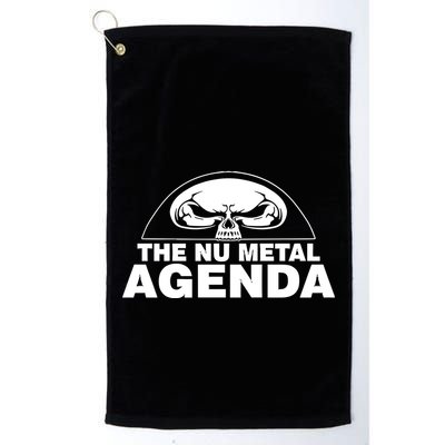 Justin Whang Wearing The Nu Metal Agenda Golf Towel