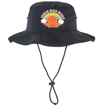 Jesus Was Woke Liberal Christian Bucket Hat