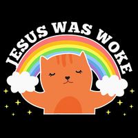 Jesus Was Woke Liberal Christian 16 in Basic Backpack