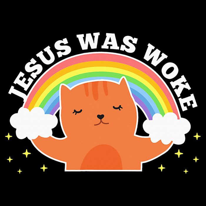 Jesus Was Woke Liberal Christian 16 in Basic Backpack