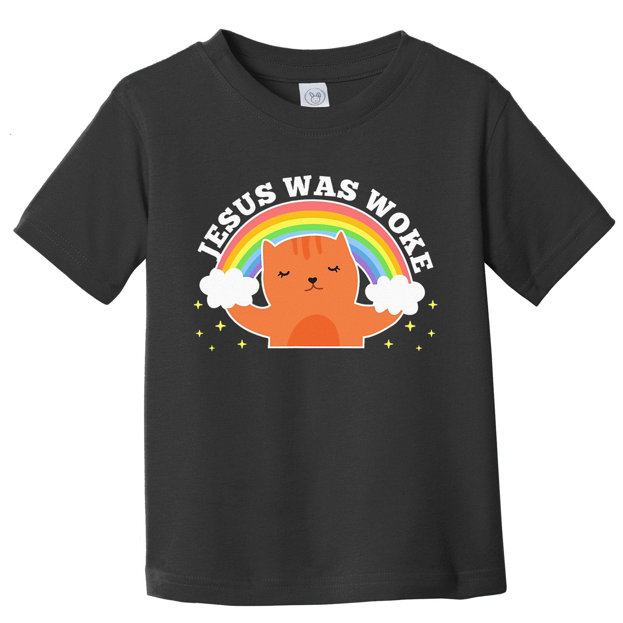 Jesus Was Woke Liberal Christian Toddler T-Shirt