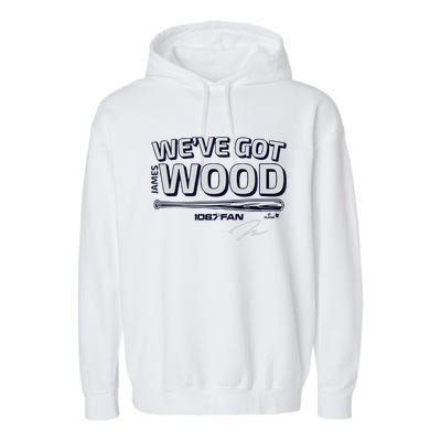 James Wood We’Ve Got Wood Garment-Dyed Fleece Hoodie