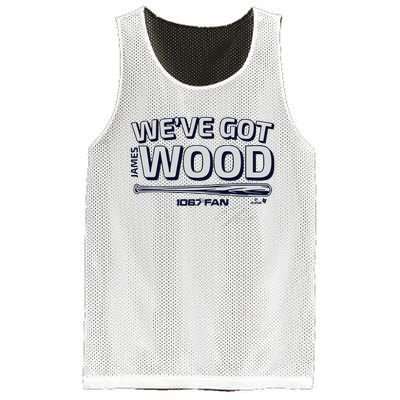 James Wood We’Ve Got Wood Mesh Reversible Basketball Jersey Tank