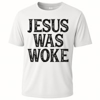 Jesus Was Woke Christian Faith Religious   Funny Cooling Performance Crew T-Shirt