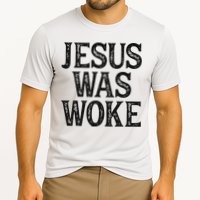 Jesus Was Woke Christian Faith Religious   Funny Cooling Performance Crew T-Shirt